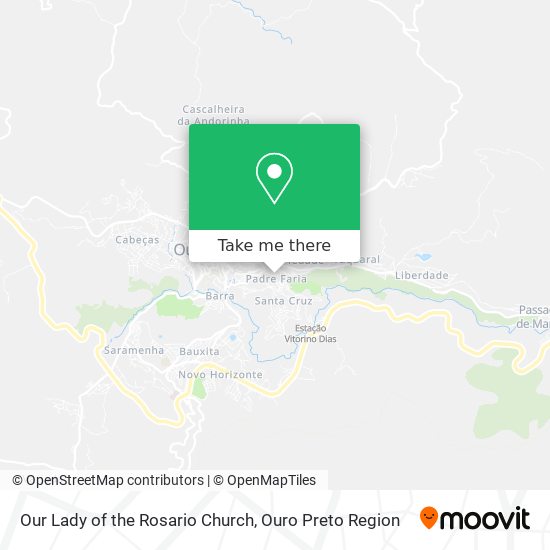 Our Lady of the Rosario Church map