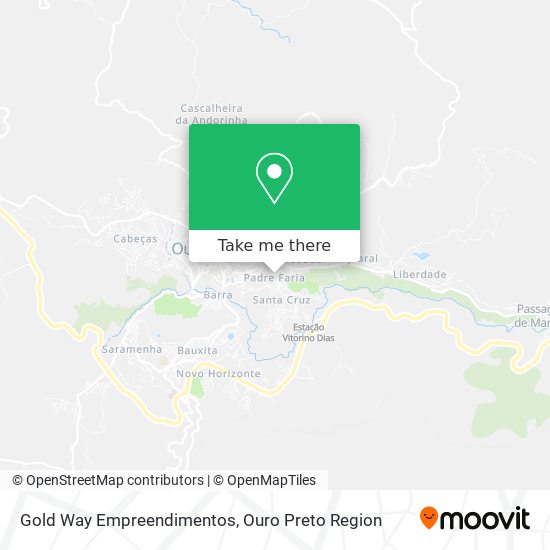 Mapa Gold Way Empreendimentos