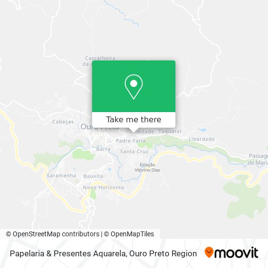 Papelaria & Presentes Aquarela map