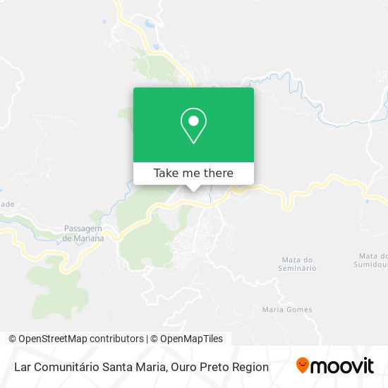 Lar Comunitário Santa Maria map