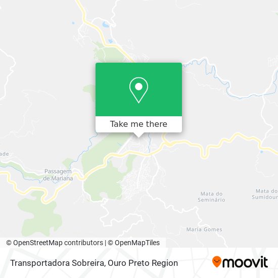 Transportadora Sobreira map
