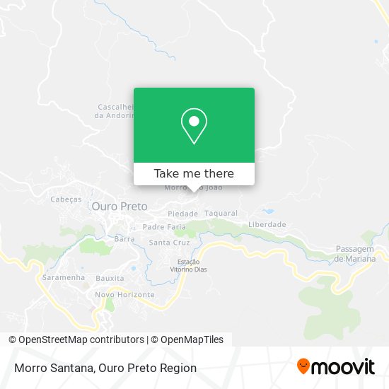 Mapa Morro Santana