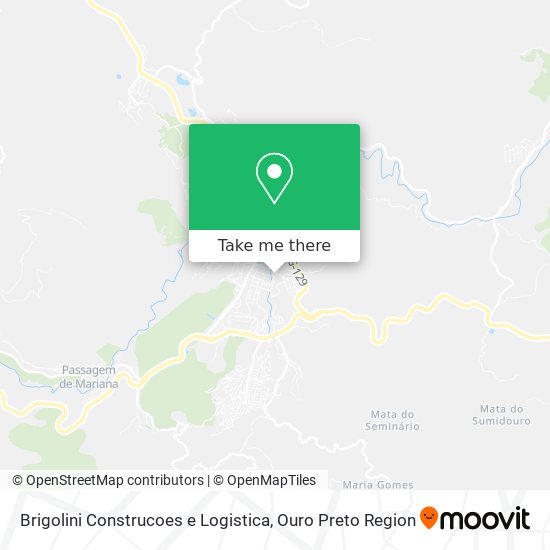 Brigolini Construcoes e Logistica map