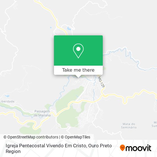 Igreja Pentecostal Vivendo Em Cristo map