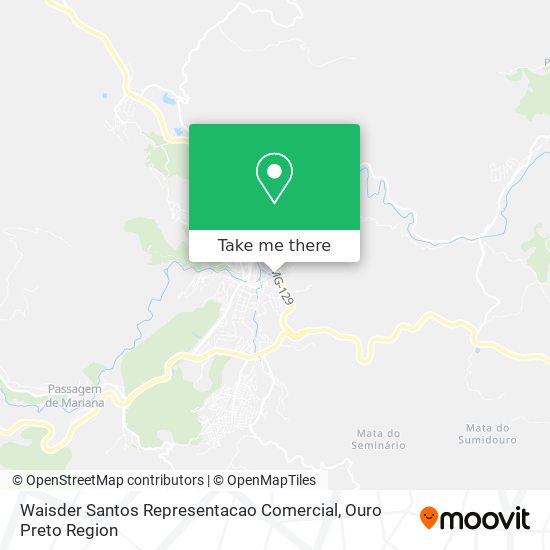 Waisder Santos Representacao Comercial map