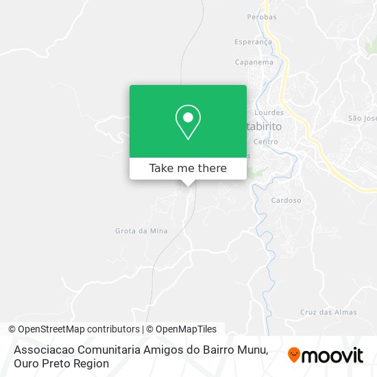 Associacao Comunitaria Amigos do Bairro Munu map