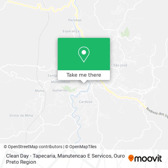 Clean Day - Tapecaria, Manutencao E Servicos map