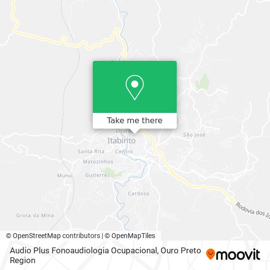 Mapa Audio Plus Fonoaudiologia Ocupacional