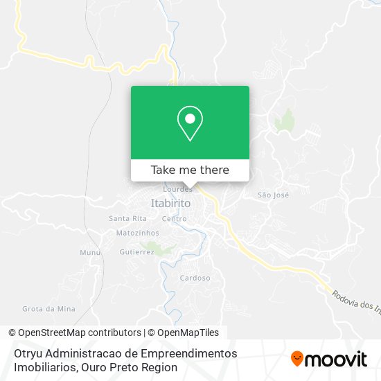 Mapa Otryu Administracao de Empreendimentos Imobiliarios