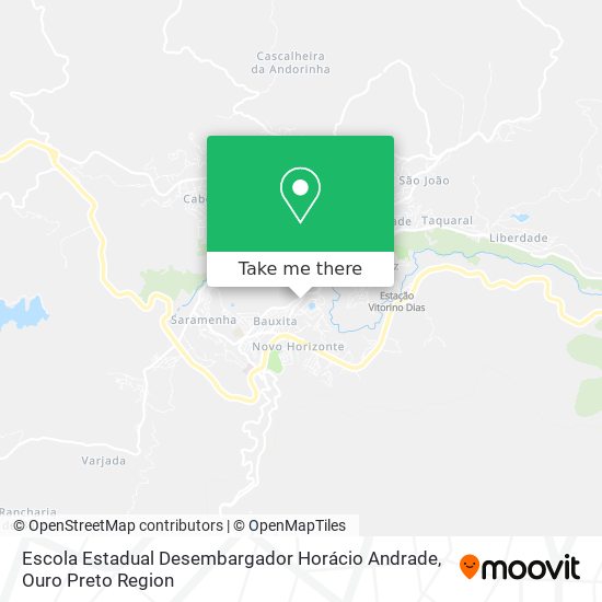 Escola Estadual Desembargador Horácio Andrade map