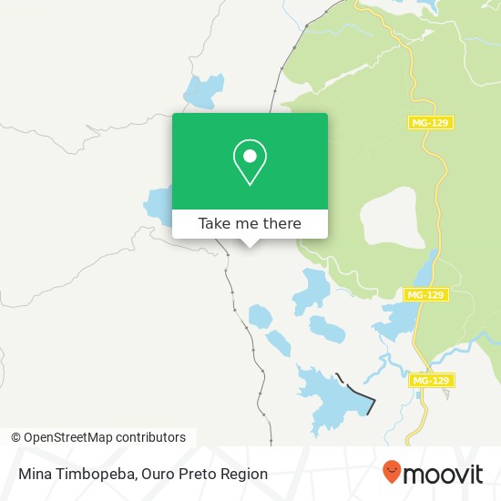 Mina Timbopeba map