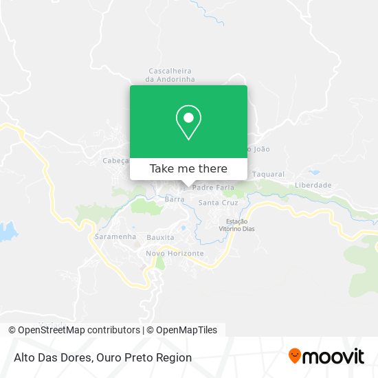 Mapa Alto Das Dores