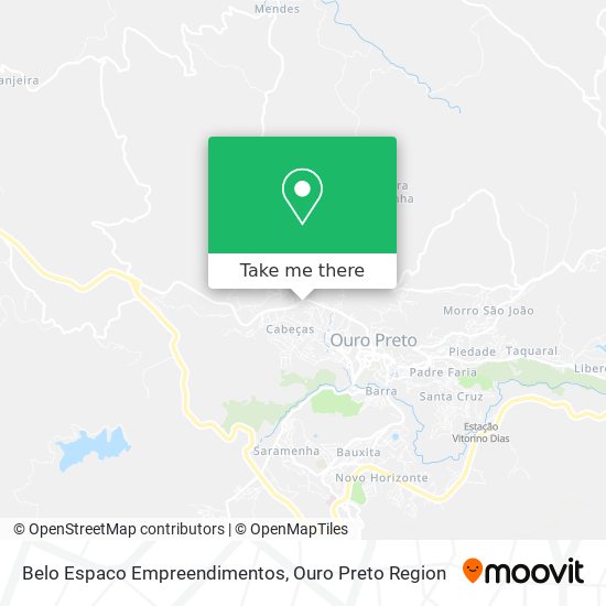 Mapa Belo Espaco Empreendimentos