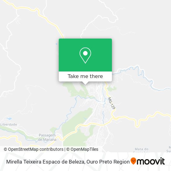 Mirella Teixeira Espaco de Beleza map