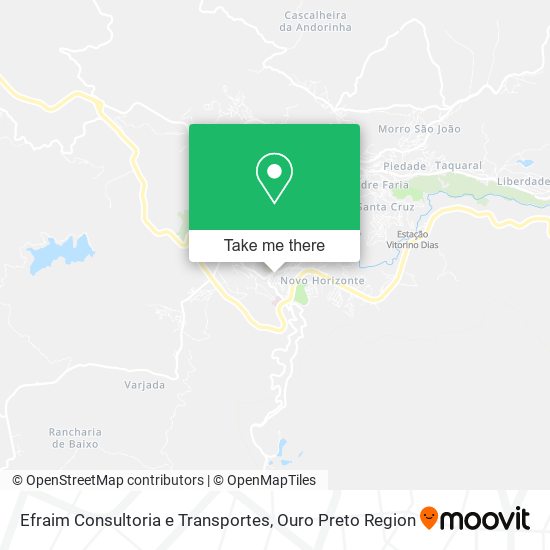Efraim Consultoria e Transportes map