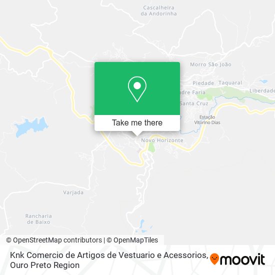 Knk Comercio de Artigos de Vestuario e Acessorios map