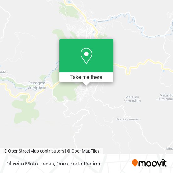 Oliveira Moto Pecas map