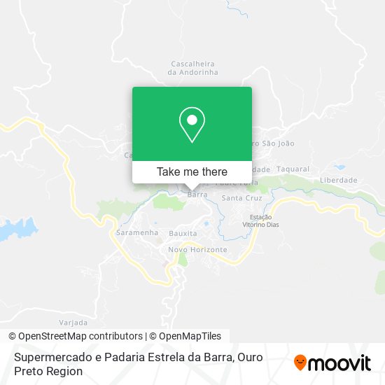 Supermercado e Padaria Estrela da Barra map