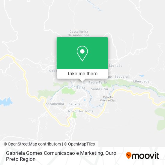 Mapa Gabriela Gomes Comunicacao e Marketing