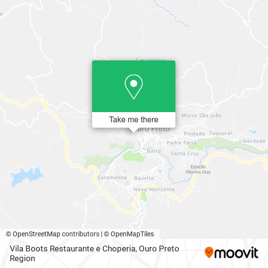 Vila Boots Restaurante e Choperia map
