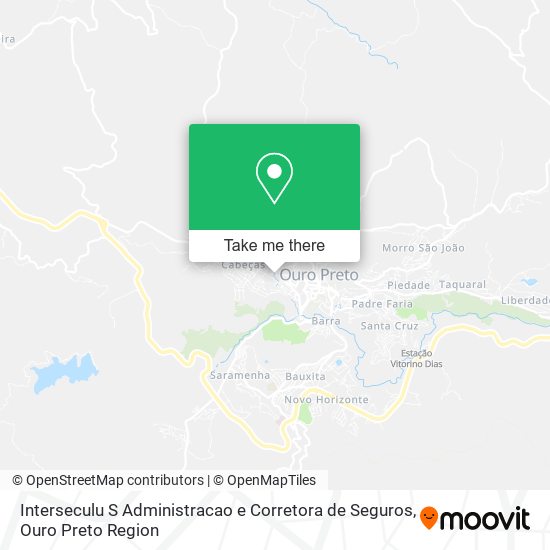 Mapa Interseculu S Administracao e Corretora de Seguros