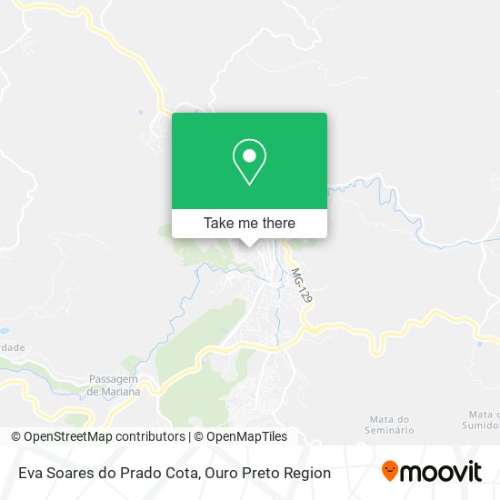 Mapa Eva Soares do Prado Cota