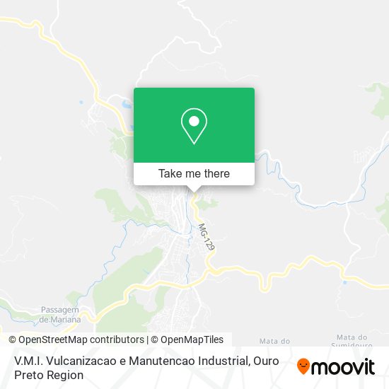 Mapa V.M.I. Vulcanizacao e Manutencao Industrial