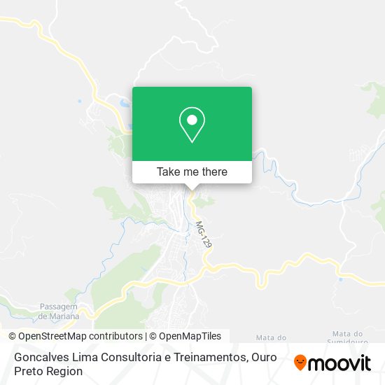 Mapa Goncalves Lima Consultoria e Treinamentos