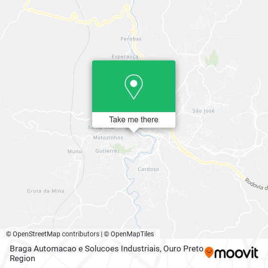 Braga Automacao e Solucoes Industriais map