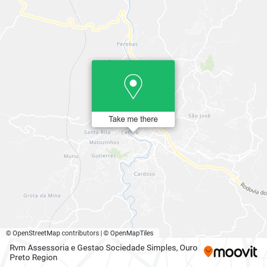 Rvm Assessoria e Gestao Sociedade Simples map