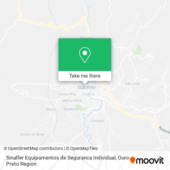 Sinalfer Equipamentos de Seguranca Individual map