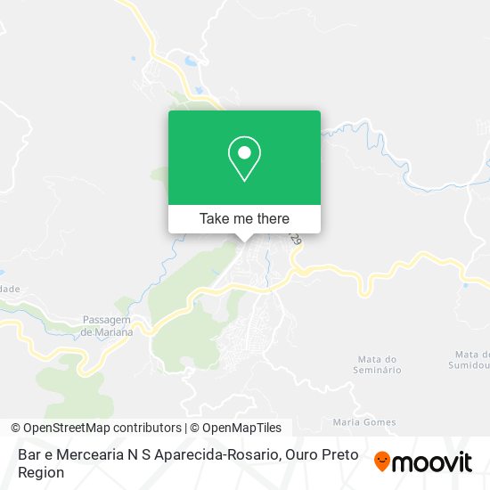 Bar e Mercearia N S Aparecida-Rosario map