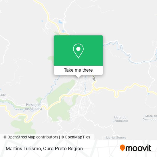 Mapa Martins Turismo