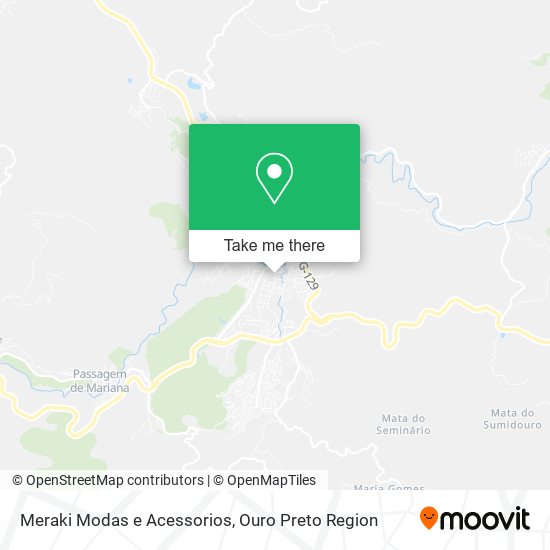 Meraki Modas e Acessorios map