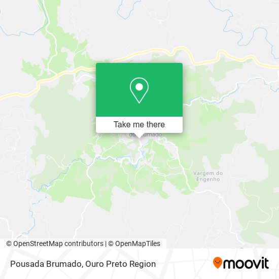 Pousada Brumado map