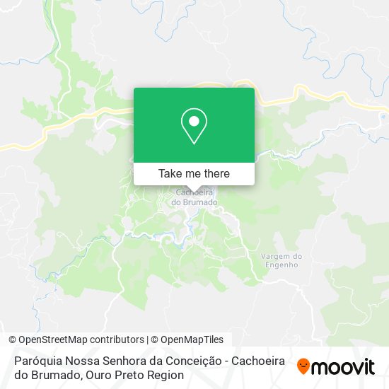 Paróquia Nossa Senhora da Conceição - Cachoeira do Brumado map