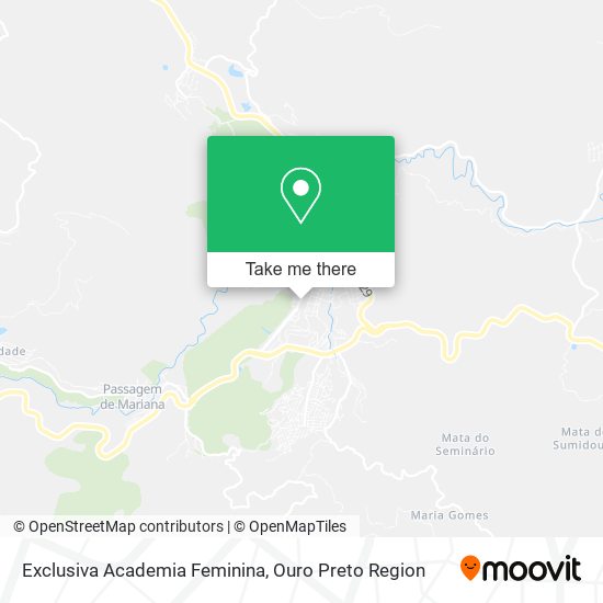 Exclusiva Academia Feminina map