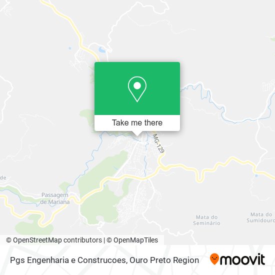 Pgs Engenharia e Construcoes map