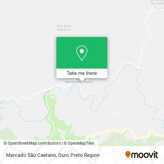 Mercado São Caetano map