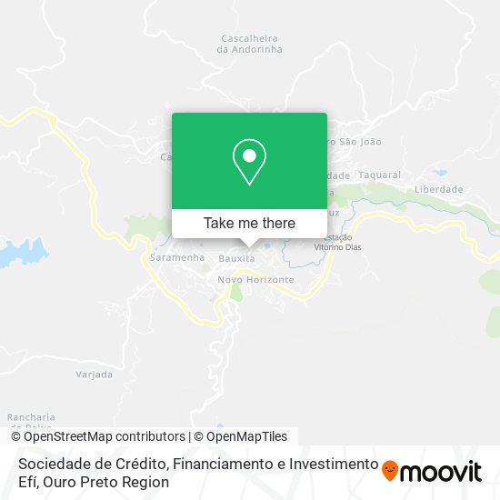 Sociedade de Crédito, Financiamento e Investimento Efí map
