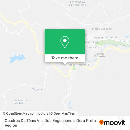 Quadras De Tênis Vila Dos Engenheiros map