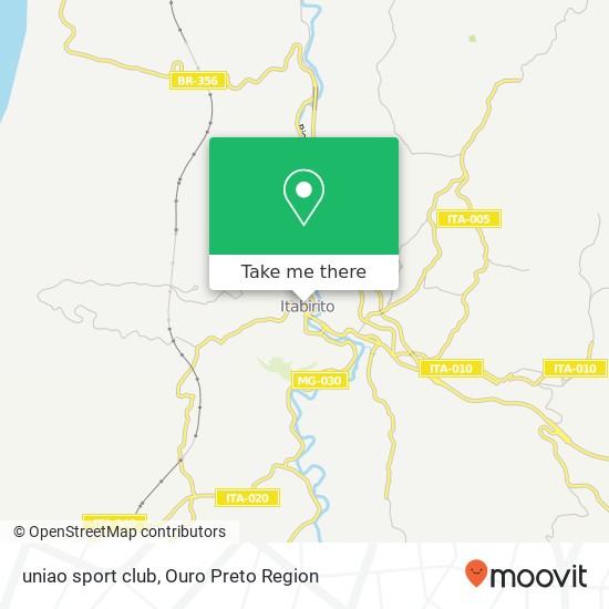 uniao sport club map