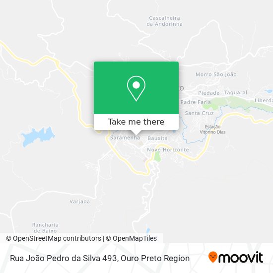 Mapa Rua João Pedro da Silva 493