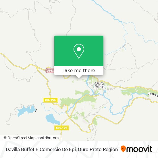 Mapa Davilla Buffet E Comercio De Epi