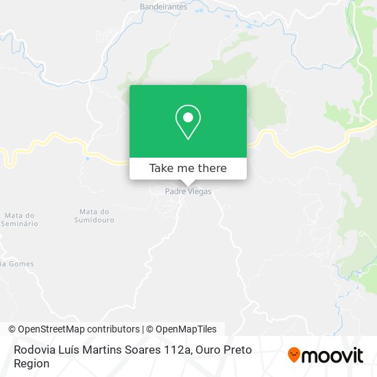 Rodovia Luís Martins Soares 112a map