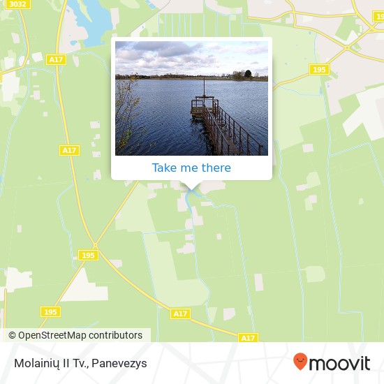 Molainių II Tv. map