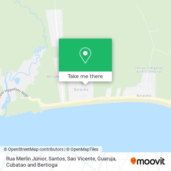 Rua Merlin Júnior map
