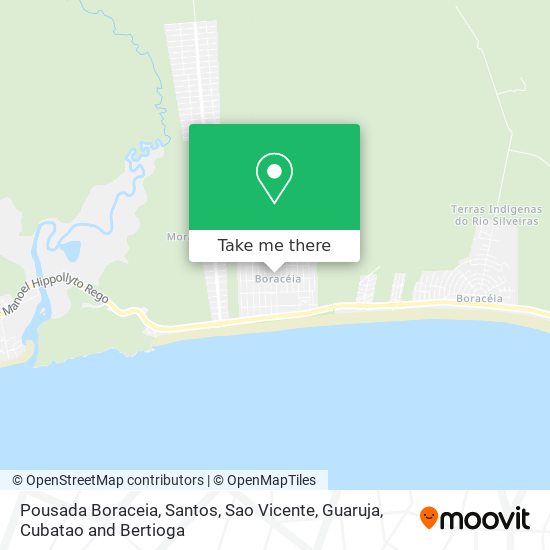 Pousada Boraceia map
