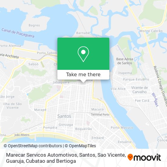 Marecar Servicos Automotivos map