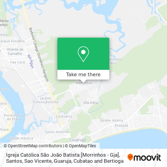 Igreja Católica São João Batista [Morrinhos - Gja] map